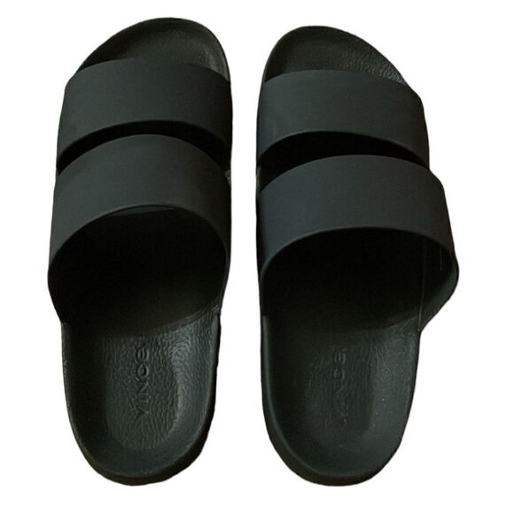 VINCE Men\'s Mariner Slides Black Size 12